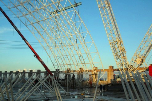 温岭大门网架工程